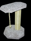 24 inch sisal scratching post with perch - $49.99 and $15 shipping. With quantity of 2 gets free shipping on 2nd one!